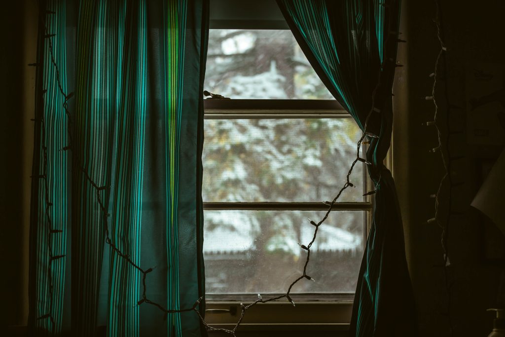 Dark curtains
